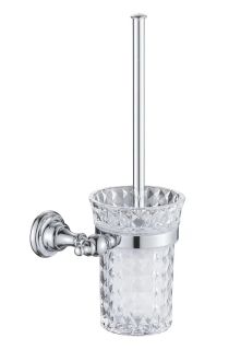 Ёршик для унитаза Rose RG1100 хром